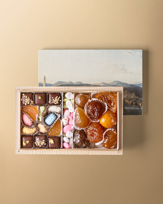 Confezione in Legno "Selezione del Confettiere"