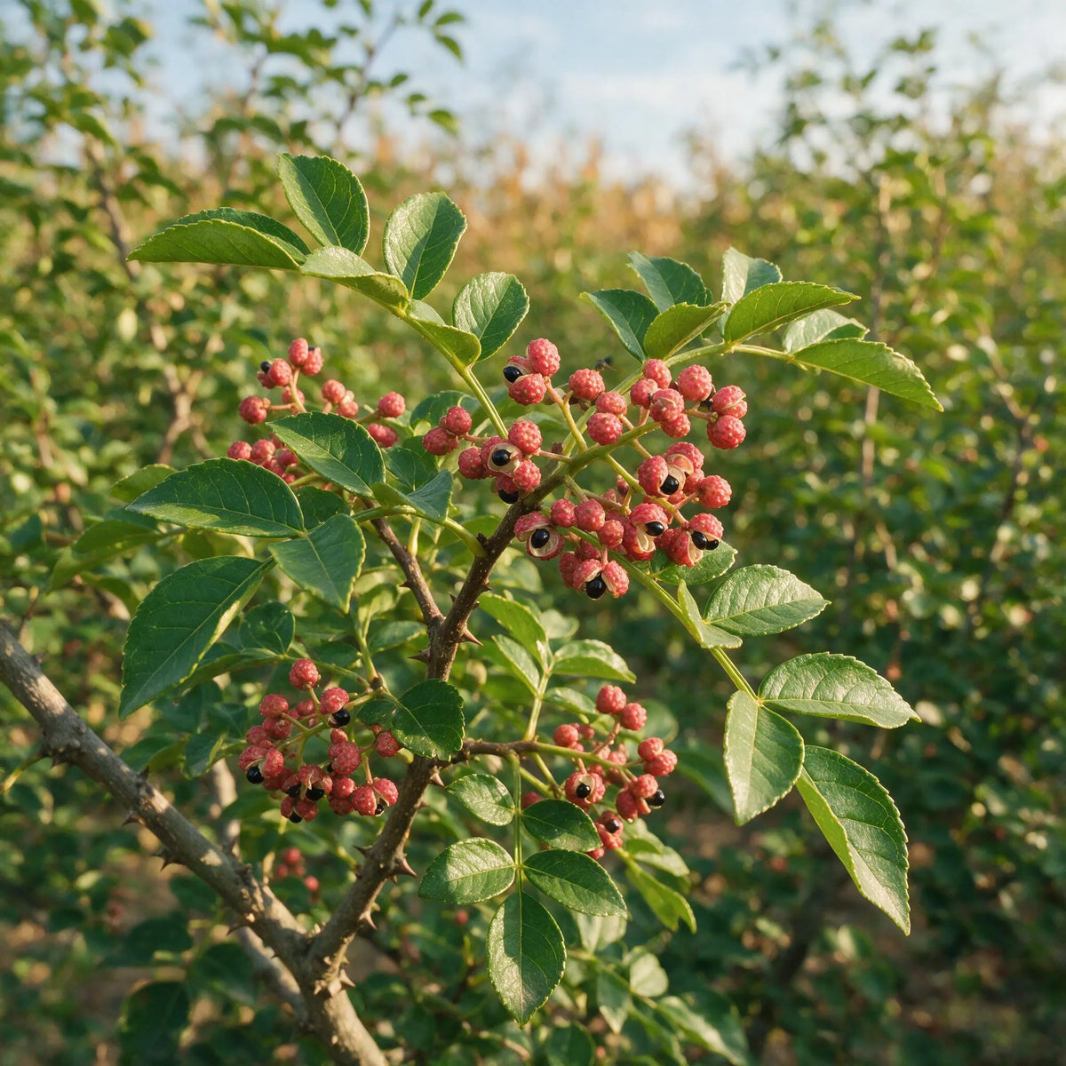 Pepe Sichuan - Zanthoxylum piperitum (L.) DC.