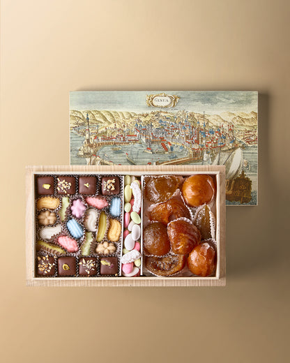 Confezione in Legno "Selezione del Confettiere"