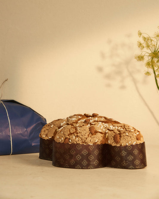 Colomba Artigianale con Clementine Candite con Incarto Blu - 300 g e 1 kg