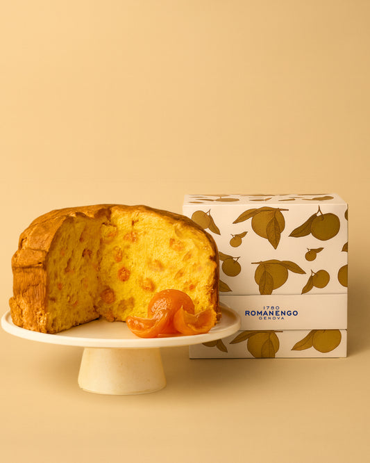 Panettone Artigianale con Clementine Candite 1 kg - Confezione di carta