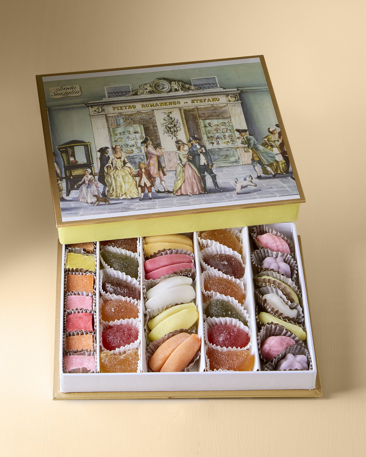 Boxes of Fondants and Fruit Pastes