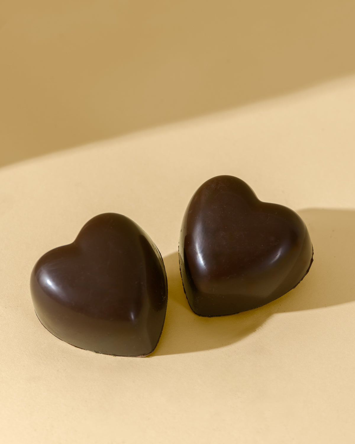 64% Dark Chocolate Heart Filled with Gianduia