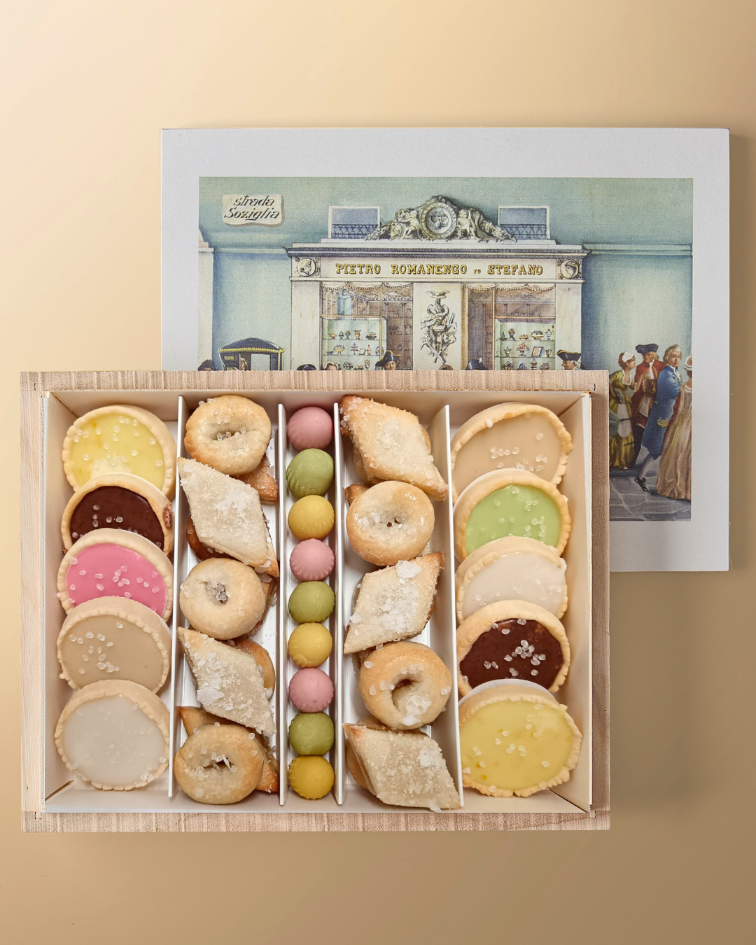 Wooden Box of Lenten Sweets