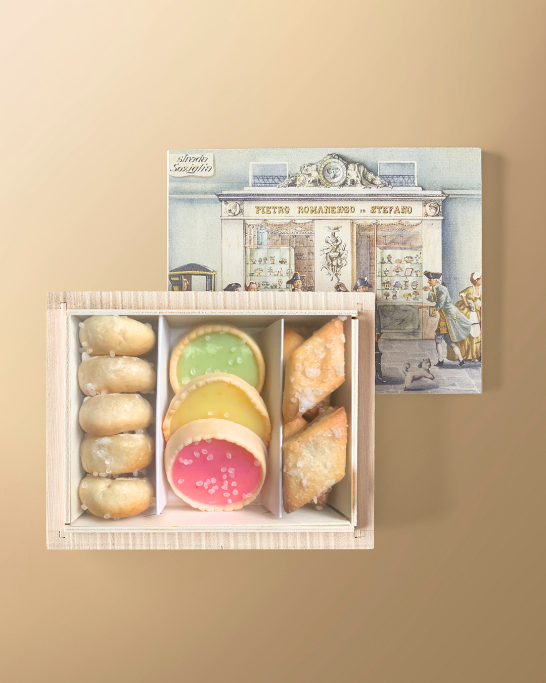 Wooden Box of Lenten Sweets