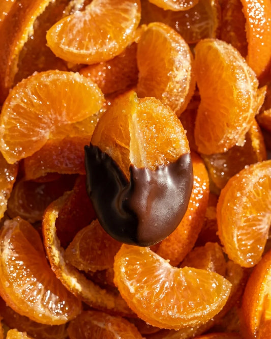 Clementine Candite Ricoperte di Cioccolato Fondente