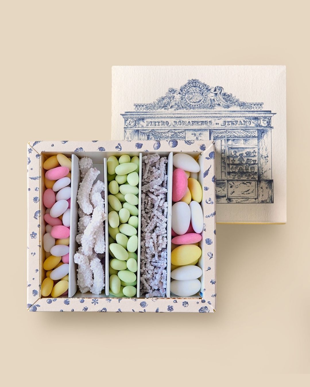 Confezione Confetti Tradizionali Genovesi Assortiti