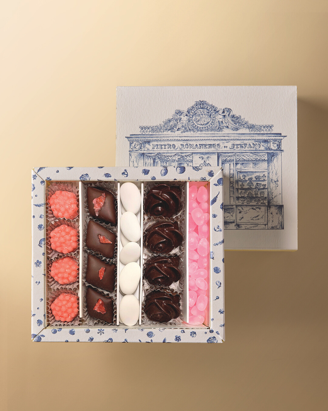 Box of Chocolate, Rose, Almond and Raspberry – Mother's Day Edition