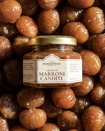 Crema di Marroni Canditi al Profumo di Fiori d'Arancio