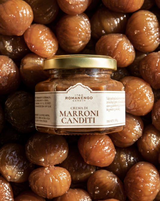 Crema di Marroni Canditi al Profumo di Fiori d'Arancio