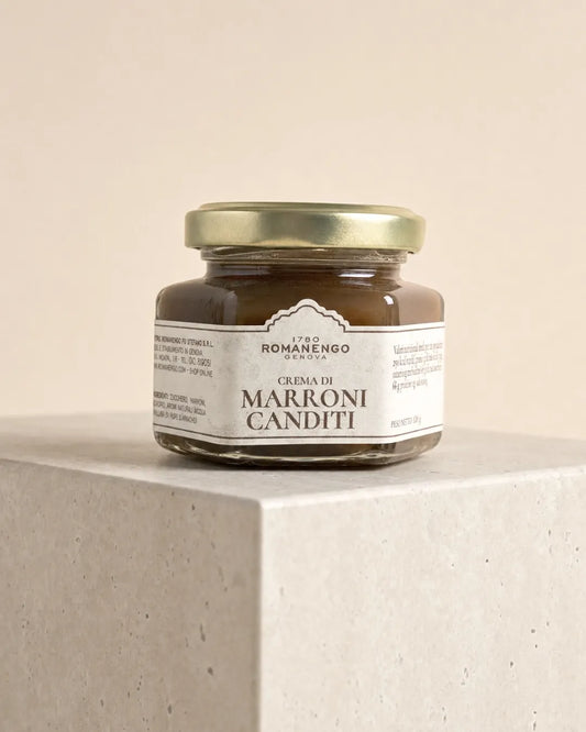 Crema di Marroni Canditi al Profumo di Fiori d'Arancio