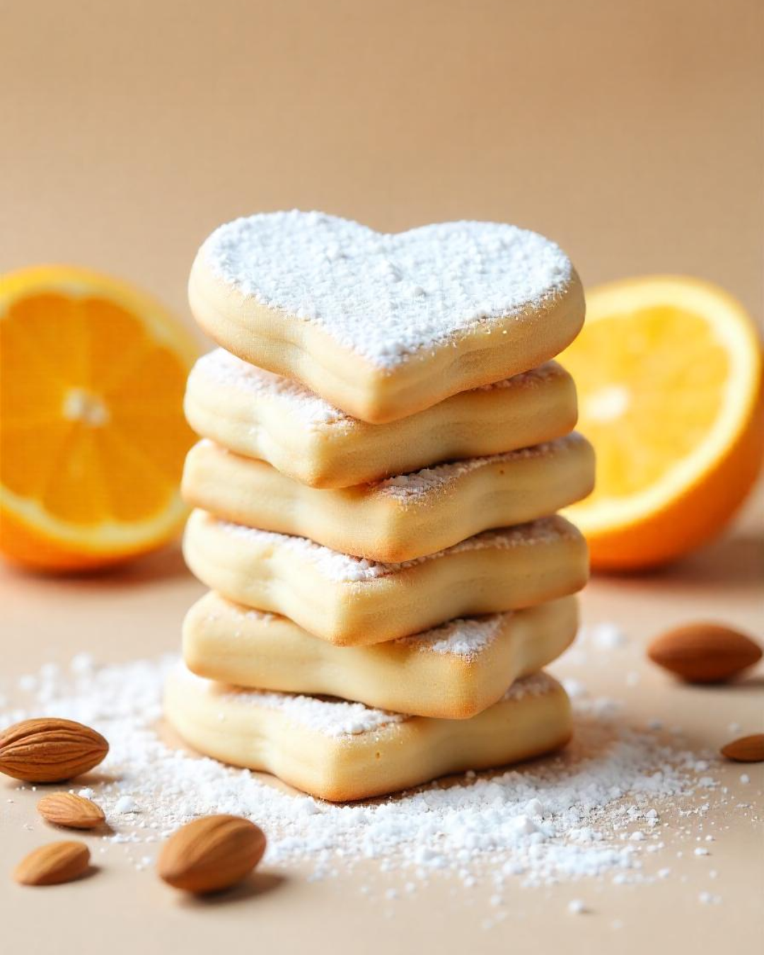 Almond Biscuits with Orange Peel