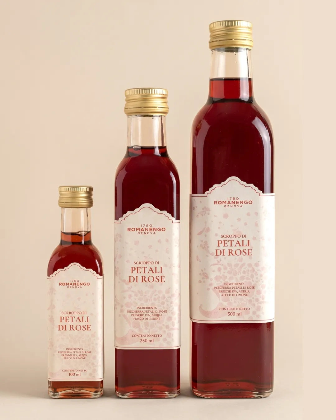 Sciroppo di Petali di Rose